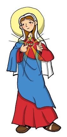 Virgin Mary: an immaculate heart